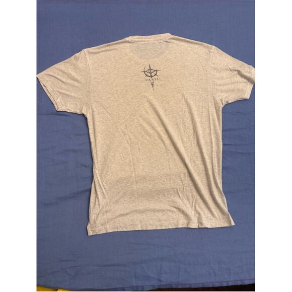 Men's Fear of the Unknown Graphic Quote T-Shirt Size M Gray - Picture 9 of 11